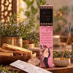 Acheter encens palo santo romarin, bâtonnets faits main