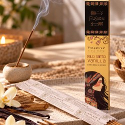 Achat encens palo santo vanille en bâtonnets faits main
