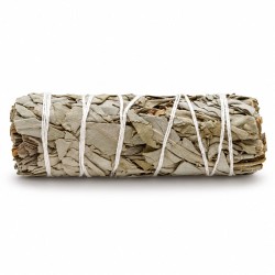 Fagot de sauge blanche de 10 cm dans son emballage kraft recyclable