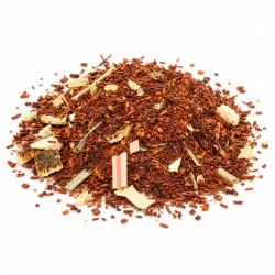 Sachet de 50 g de rooibos bio Grande Muraille de Chine à l’orange, au gingembre et à la citronnelle