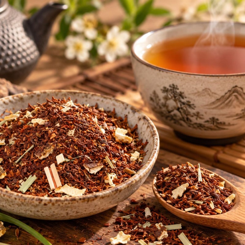 Rooibos bio orange gingembre citronnelle sans théine, 50 g