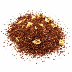 Sachet de 50 g de rooibos Quatre Royaumes à la pomme, à la cannelle et à la noix de coco