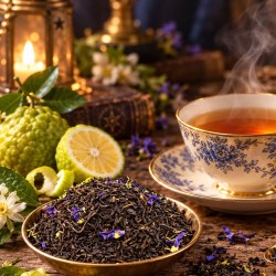Thé Earl Grey bergamote et fleurs de mauve, thé noir 50 g