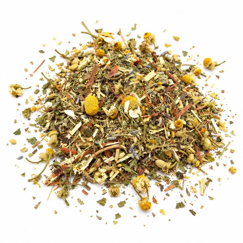 Sachet de 50 g d’infusion Méditation Pleine Conscience à la camomille, à la lavande et à la mélisse