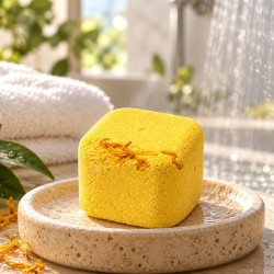 Shower steamer menthe eucalyptus citron pour le matin