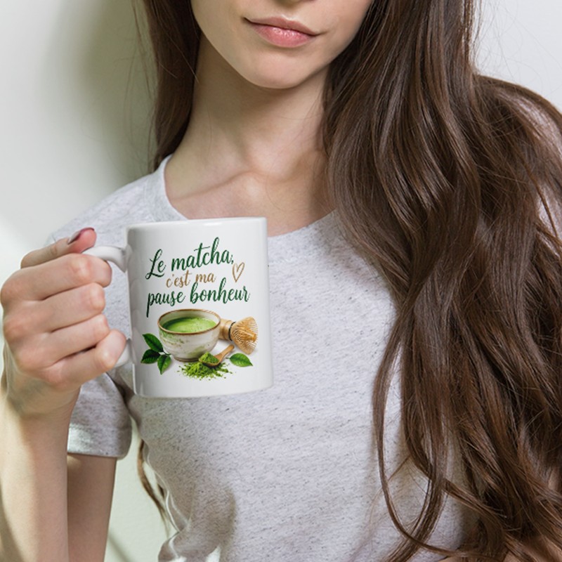 Mug matcha cadeau amateur de thé vert japonais pas cher