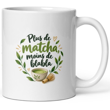 Tasse humour je peux pas j’ai piscine version matcha