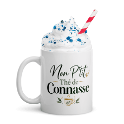 Vente mug connasse humour, cadeau drôle pour amatrice de thé