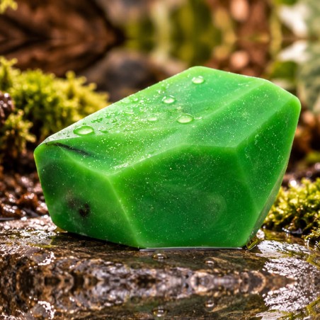 Achat savon cadeau pierre aventurine verte agate arbre