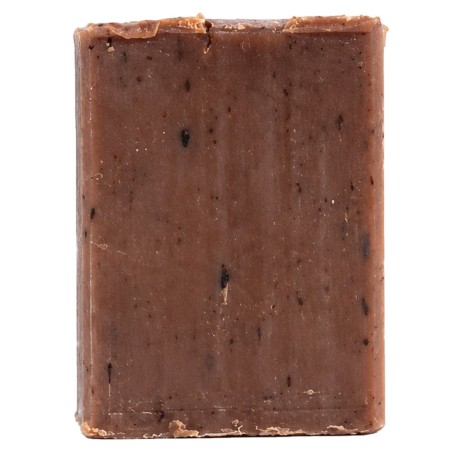 Savon artisanal cadeau à l’argile, à la lavande et à la vanille avec fleurs de lavande, dans son emballage prêt à offrir