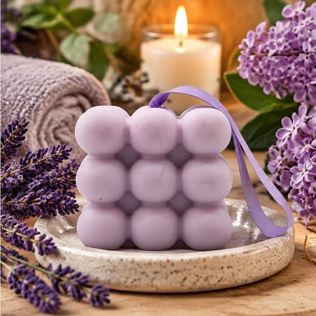Achat savon de massage lavande lilas, cadeau nounou