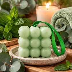 Savon de massage menthe eucalyptus, cadeau sportif 170 g