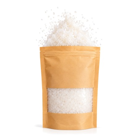 Sachet kraft de sel de bain aromathérapie à l’eucalyptus, au gingembre et au poivre noir, idée cadeau réconfortante pour l’hiver