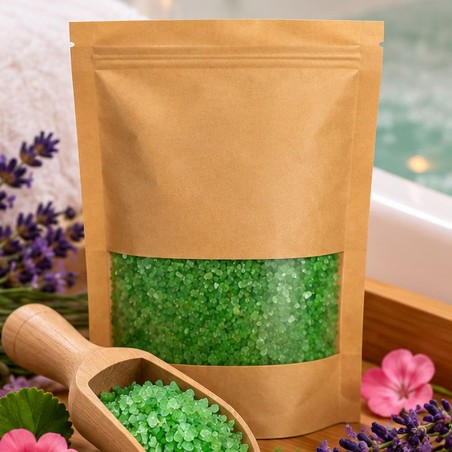 Sel de bain lavande huiles essentielles, cadeau pour femme
