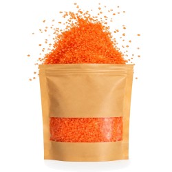 Sachet kraft de sel de bain aromathérapie au may chang, à l’arbre à thé et au genièvre, idée cadeau fraîche pour homme