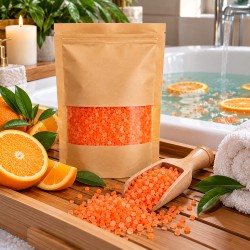 Commander sel de bain arbre à thé et genièvre, cadeau homme