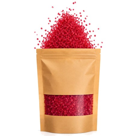 Sachet kraft de sel de bain aromathérapie Éveil des sens à l’ylang-ylang, au citron et à l’orange, idée cadeau romantique