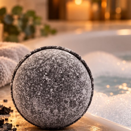 Achat bombe de bain pierre naturelle cachée, cadeau original