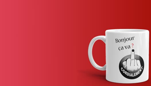 mug personnalisé drôle